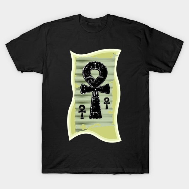 Ankh Symbol T-Shirt by Dojaja